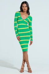 FEELING LUCKY MIDI DRESS