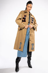BEST IN CLASS PATCHWORK TRENCH COAT