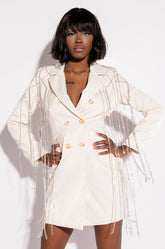 DRIPPING WITH GLITTER SPRING TRENCH