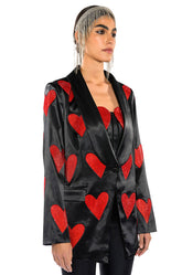 HEART ON FOR YOU BLAZER