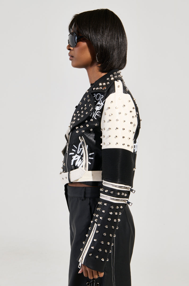 FROM THE BRONX FUR TRIM MOTO