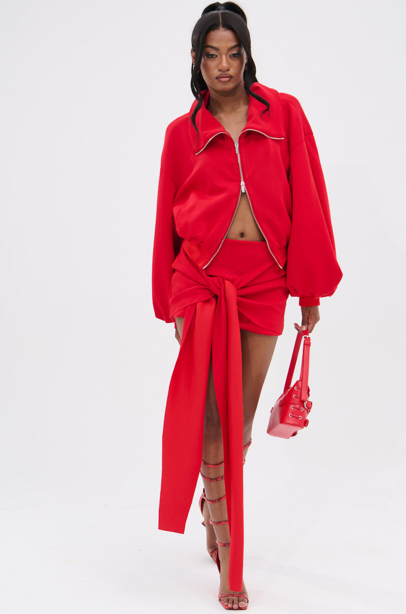 DON'T BE SHY SCUBA MINI SKIRT