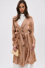 DAY TO NIGHT ORGANZA TRENCH