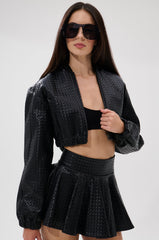 KYLIE HOODED BOMBER