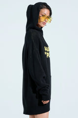 HARD TO PLEASE OVERSIZED HOODED SWEATER