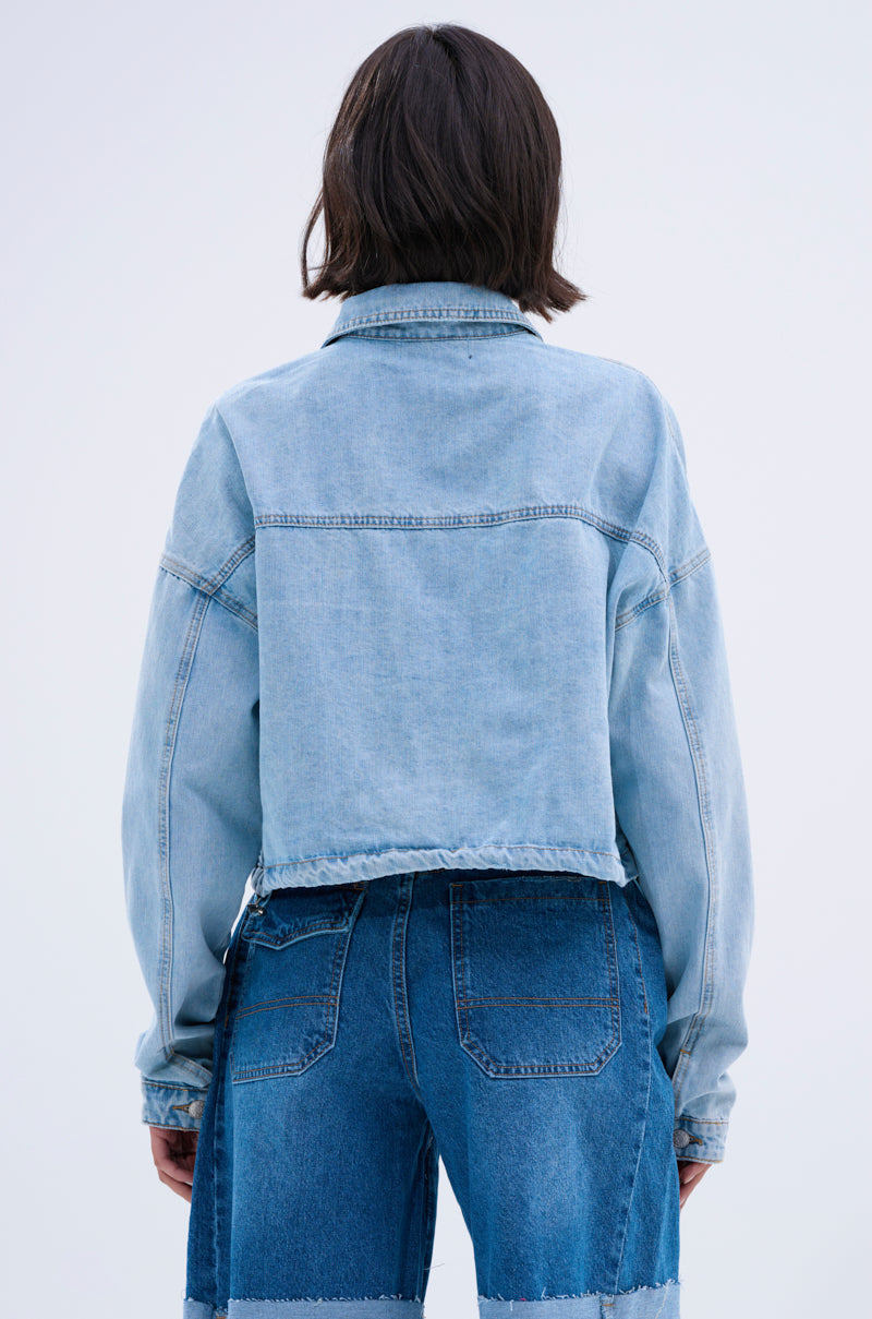 IGGY ADJUSTABLE DENIM JACKET
