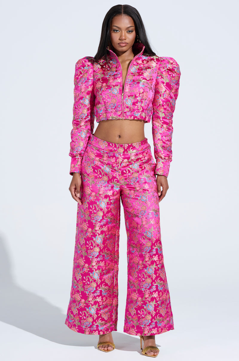 JULES BROCADE BOMBER