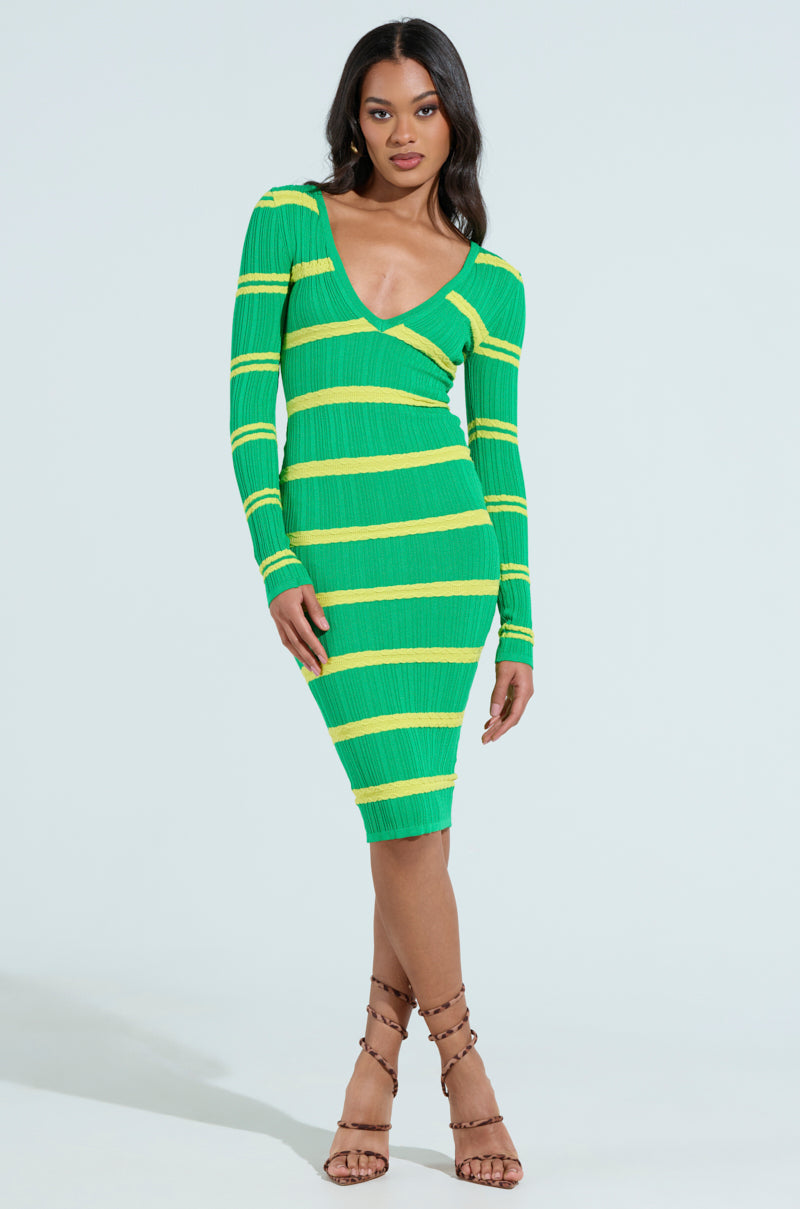 FEELING LUCKY MIDI DRESS