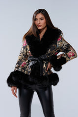 KENZY LUXE FUR TRIM MOTO