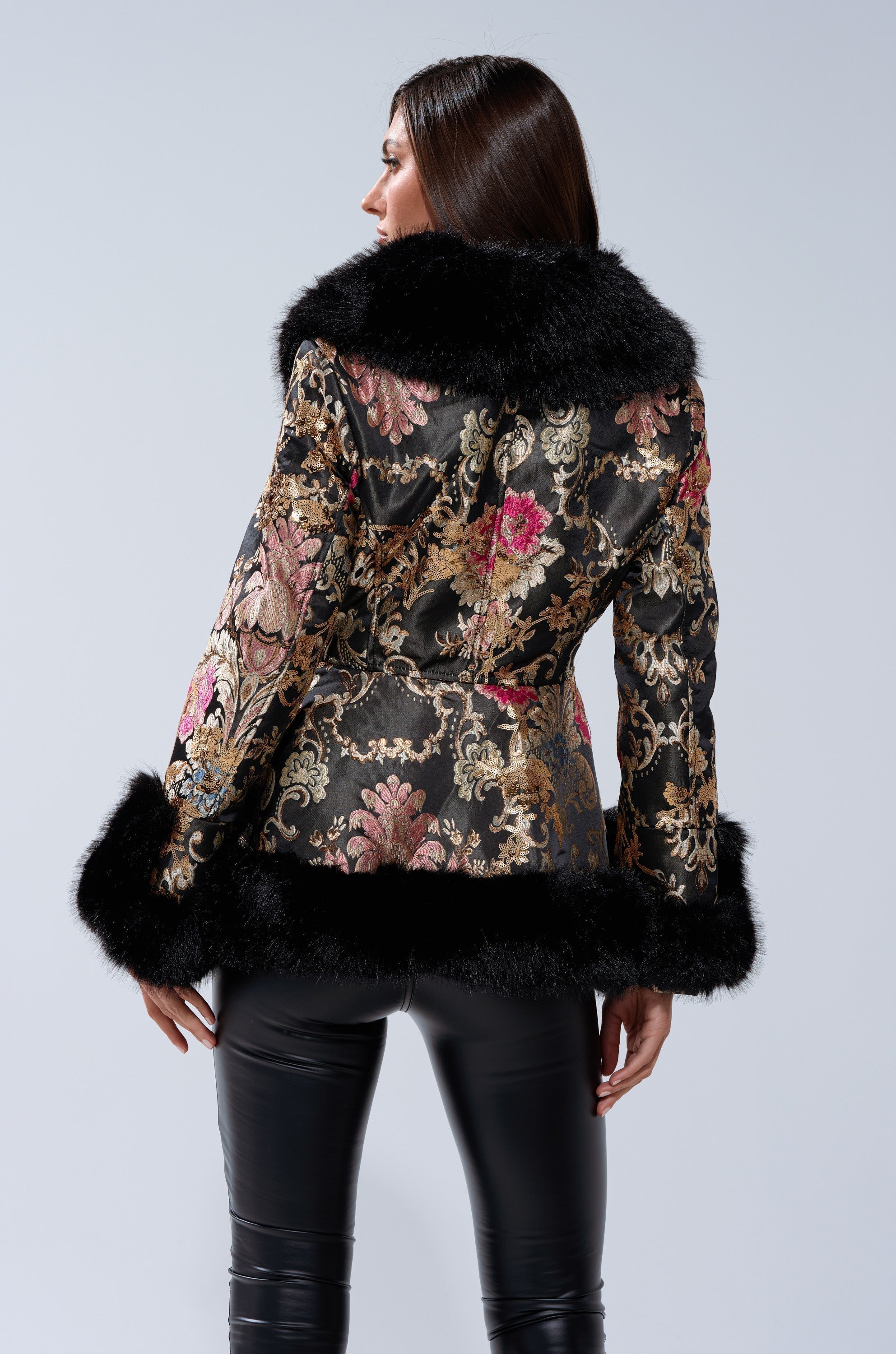 KENZY LUXE FUR TRIM MOTO