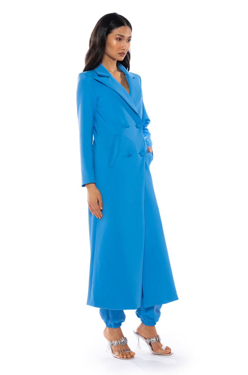 COCOA BUTTER SCUBA TRENCH