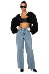 EASY DOES IT SWEATSHIRT BOMBER