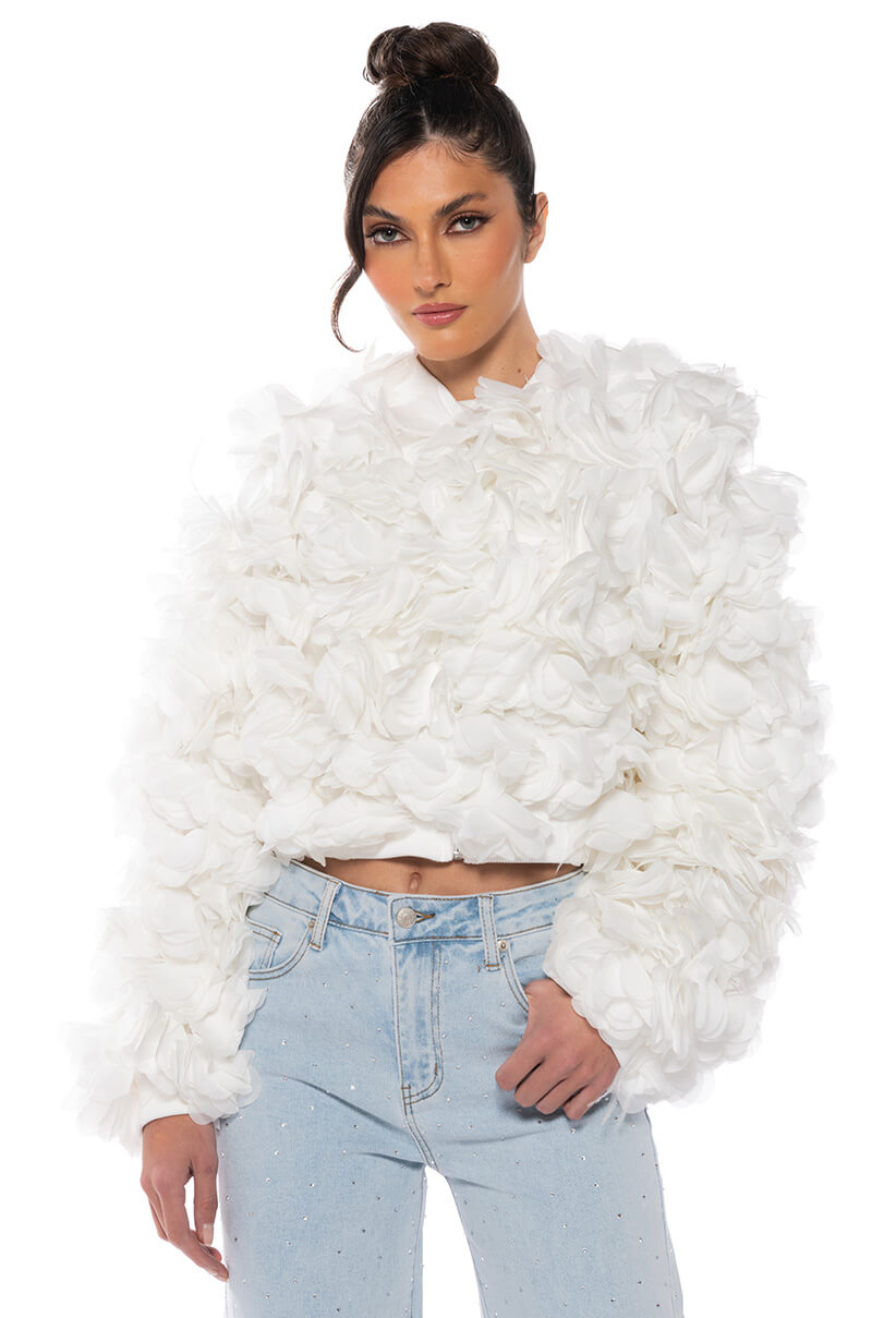 GARDEN OF EDEN APPLIQUE BOMBER