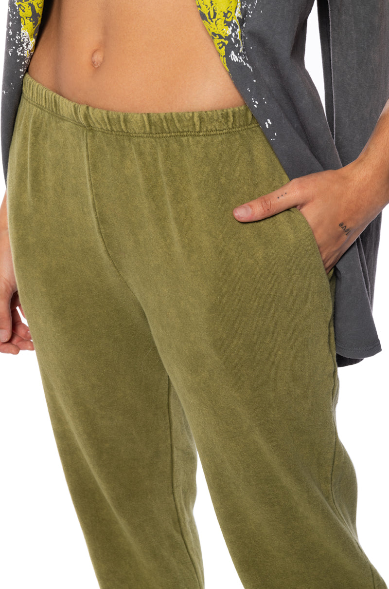 ME TIME MINERAL WASH JOGGER